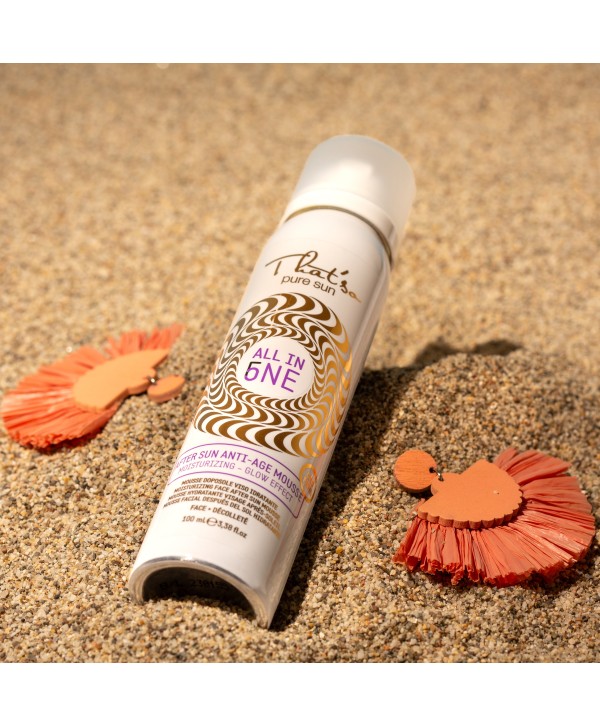 All-In-One Care Foam for Hydration and Anti-Aging After Sun Exposure