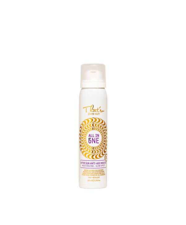 All-In-One Care Foam for Hydration and Anti-Aging After Sun Exposure