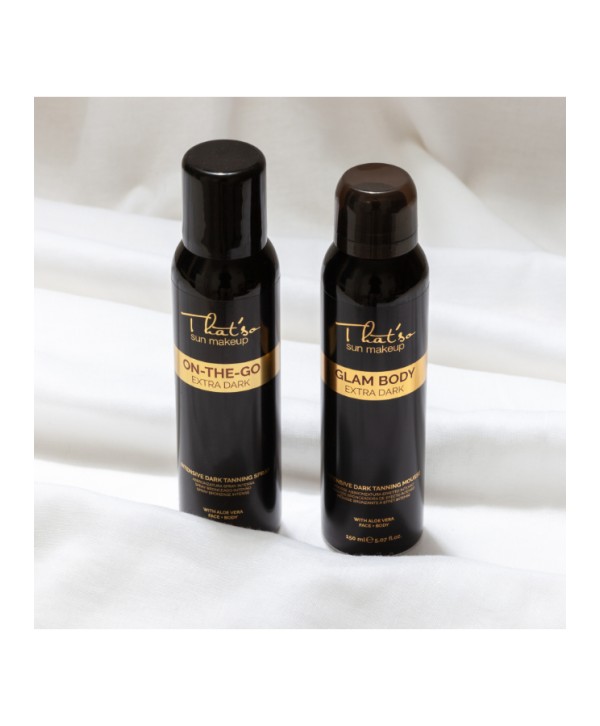 EXTRA DARK Instant Tan Spray - Achieve a Quick and Radiant Dark Tan