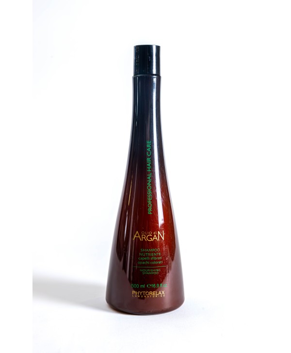 Argan Oil-Infused Nourishing Shampoo for Dry and Damaged Hair - Smoothness and Hydration for Radiant Hair, 500 ml