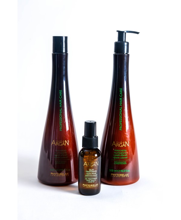 Argan Oil-Infused Nourishing Shampoo for Dry and Damaged Hair - Smoothness and Hydration for Radiant Hair, 500 ml