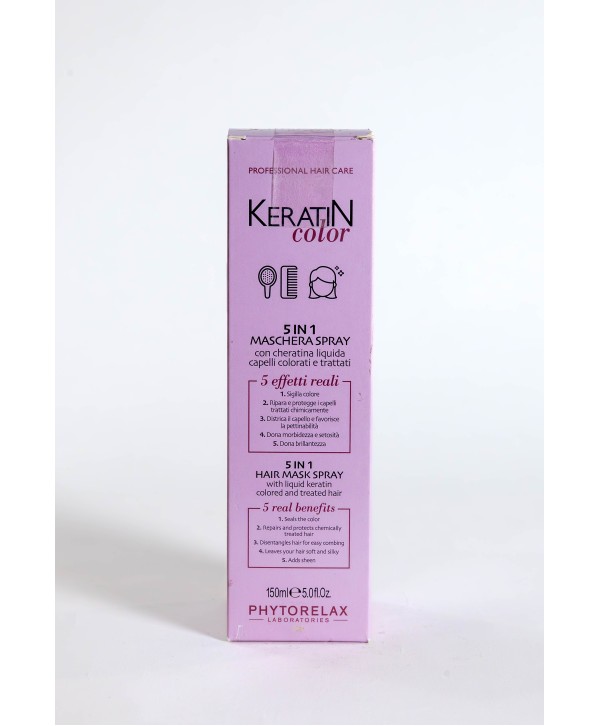 Keratin Spray Mask for Colored Hair 5-in-1 - 150ml | Complete Protection for Colored Hair