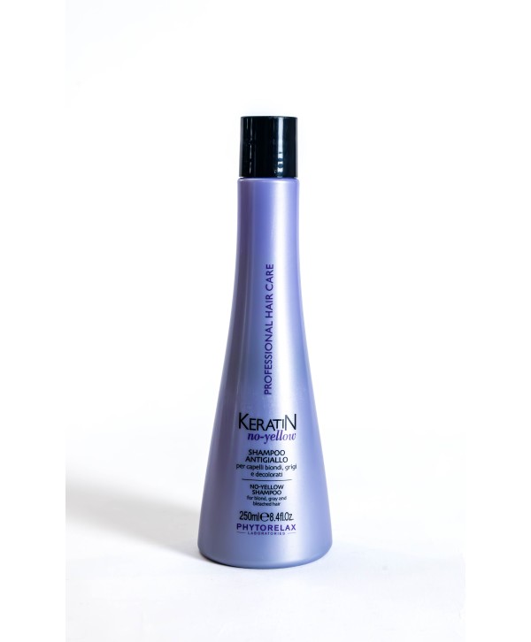 Keratin Shampoo for Color Neutralization 250ml - Color Protection & Strengthening