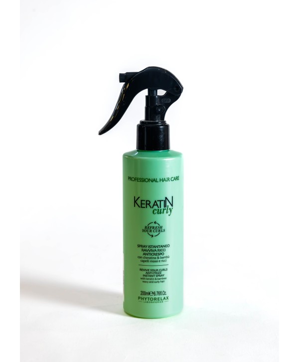 Keratin Spray for Curly Hair - Enhances Healthy, Shiny Curls, 200 ml