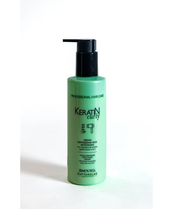 Keratin Curl Hold Spray for Curly Hair - Flexible Hold for Natural Curls, 200 ml