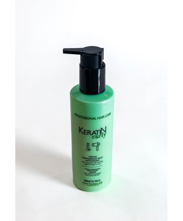 Keratin Curl Hold Spray for Curly Hair - Flexible Hold for Natural Curls, 200 ml