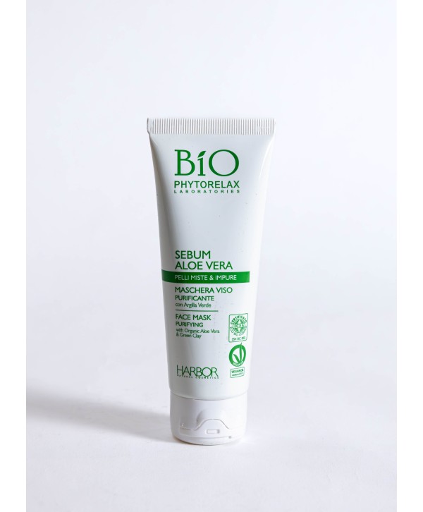 Aloe Purifying Face Mask for Natural Glow and Radiance - 75 ml