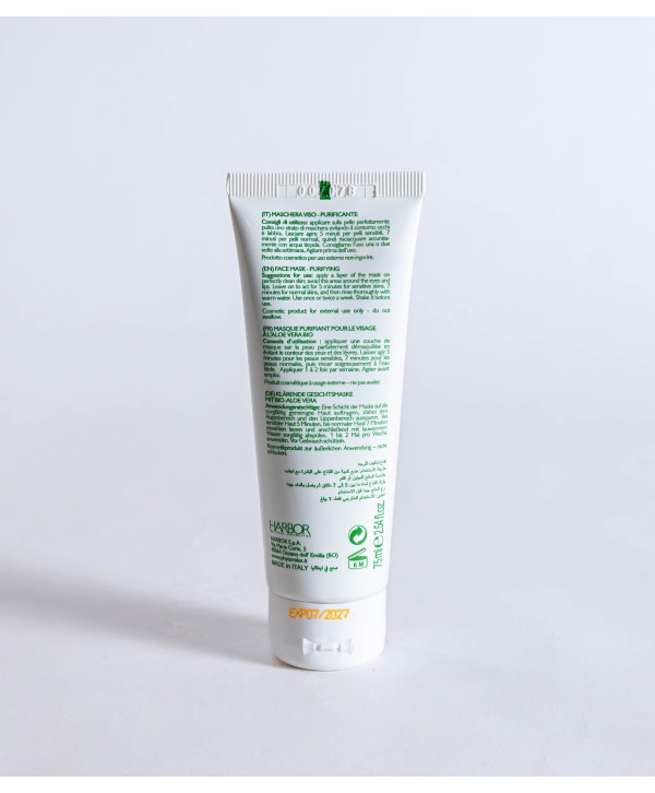 Aloe Purifying Face Mask for Natural Glow and Radiance - 75 ml