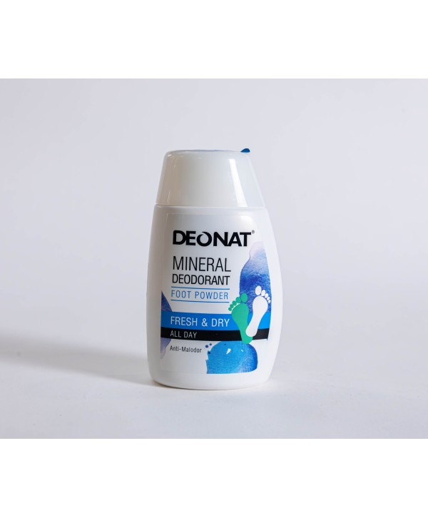 Deonat Foot Powder 50g - All-Day Freshness and Natural Odor Protection for Happy Feet