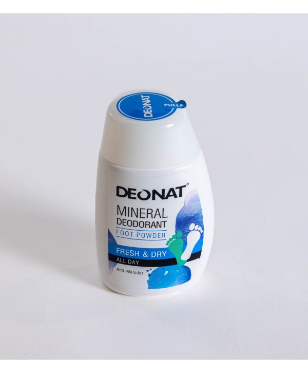 Deonat Foot Powder 50g - All-Day Freshness and Natural Odor Protection for Happy Feet