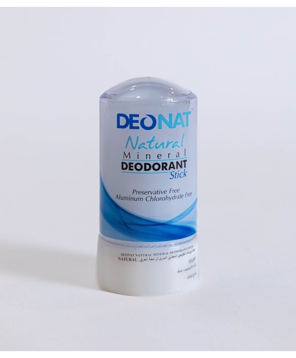 Deonat Natural Deodorant with Alum STICK - 60ml | Safe, Long-Lasting Protection