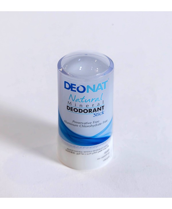 Deonat Natural Deodorant with Alum STICK - 60ml | Safe, Long-Lasting Protection