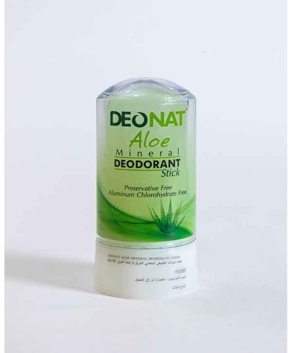 Deonat Aloe Vera Natural Deodorant - 60g | Soothing and Long-Lasting Natural Protection