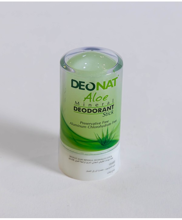 Deonat Aloe Vera Natural Deodorant - 60g | Soothing and Long-Lasting Natural Protection