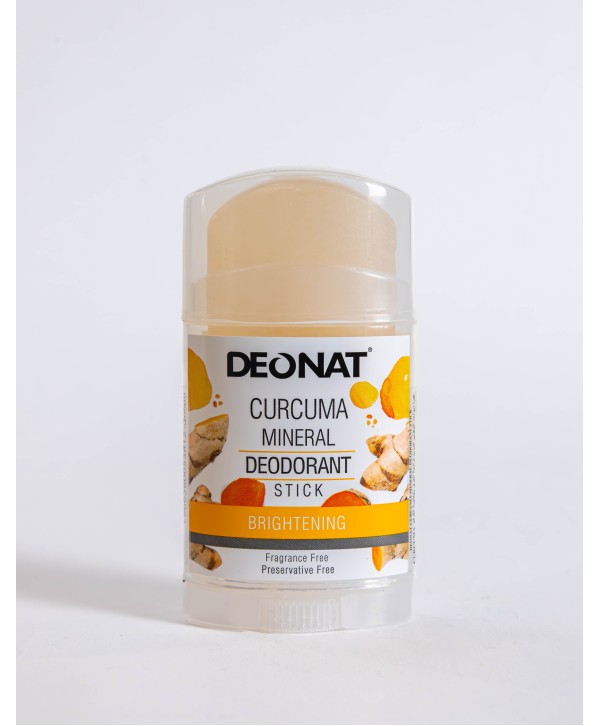 Deonat Turmeric Natural Deodorant - 100g | Natural Protection with Turmeric Benefits