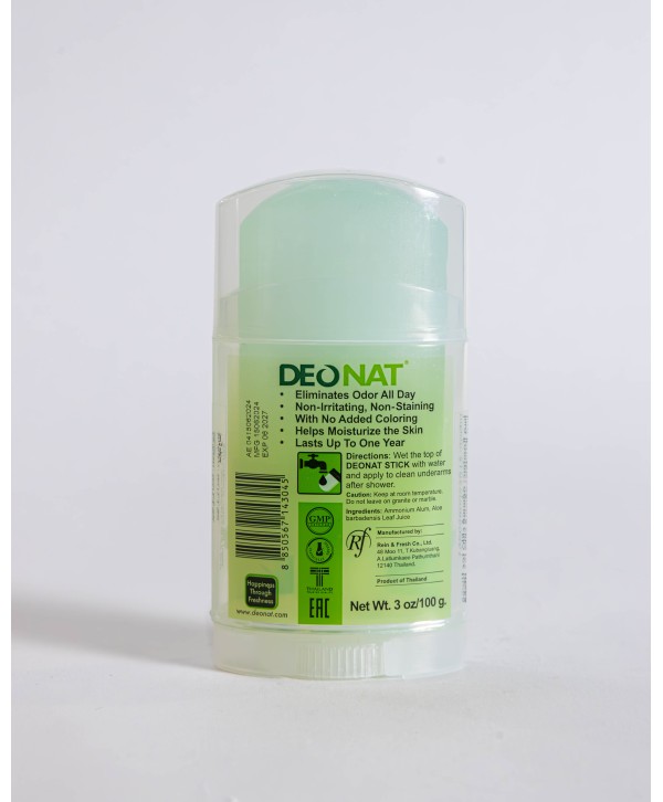 Deonat Aloe Vera Natural Deodorant - 100g | Soothing and Safe for Sensitive Skin