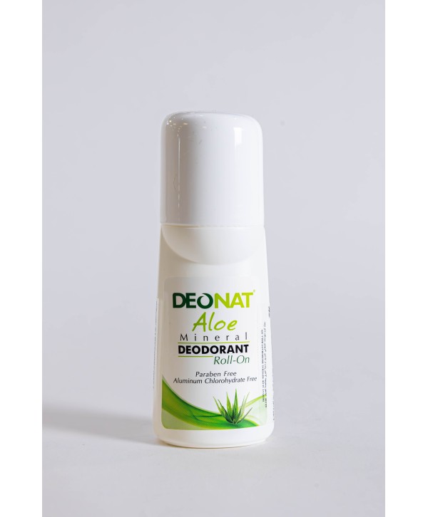 Experience All-Day Freshness with Deonat Aloe Vera Roll-On Natural Deodorant 65ml