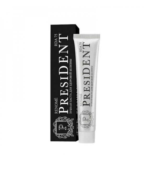 President Renome Toothpaste 75ml - Comprehensive Oral Care & Protection 