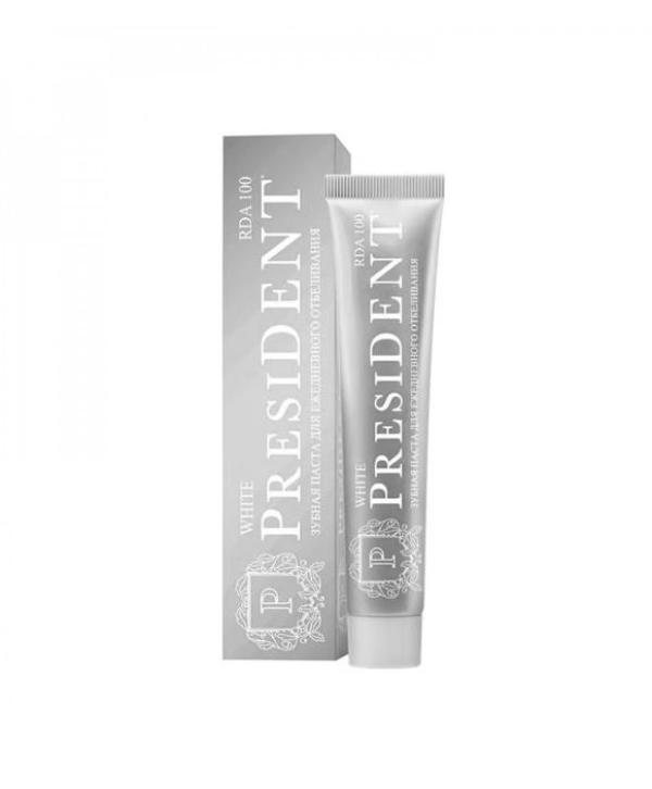 President White Toothpaste 75ml - Whitening and Complete Protection