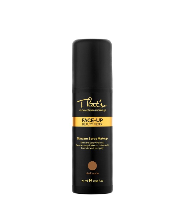 FACE UP Dark Foundation Spray - Achieve a Deep Bronze Glow