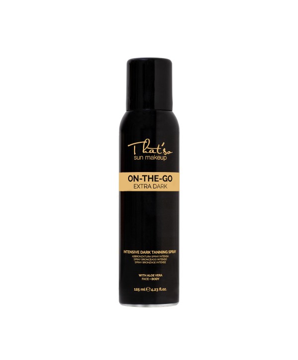 EXTRA DARK Instant Tan Spray - Achieve a Quick and Radiant Dark Tan