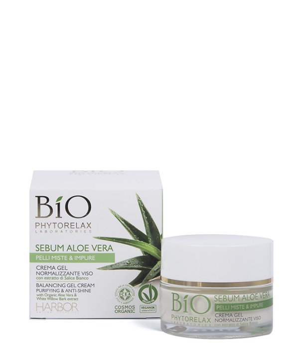 Aloe Vera-Infused Mattifying Face Gel Cream