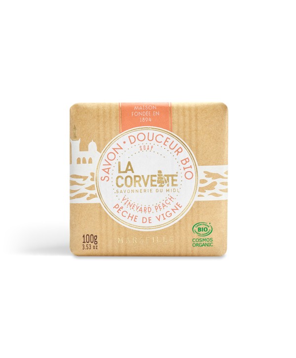 La Corvette Organic Peach Soap 100 g